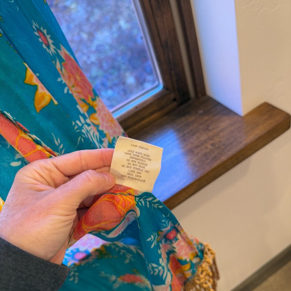 Spell Jagger Kimono Pristine Condition - image 6